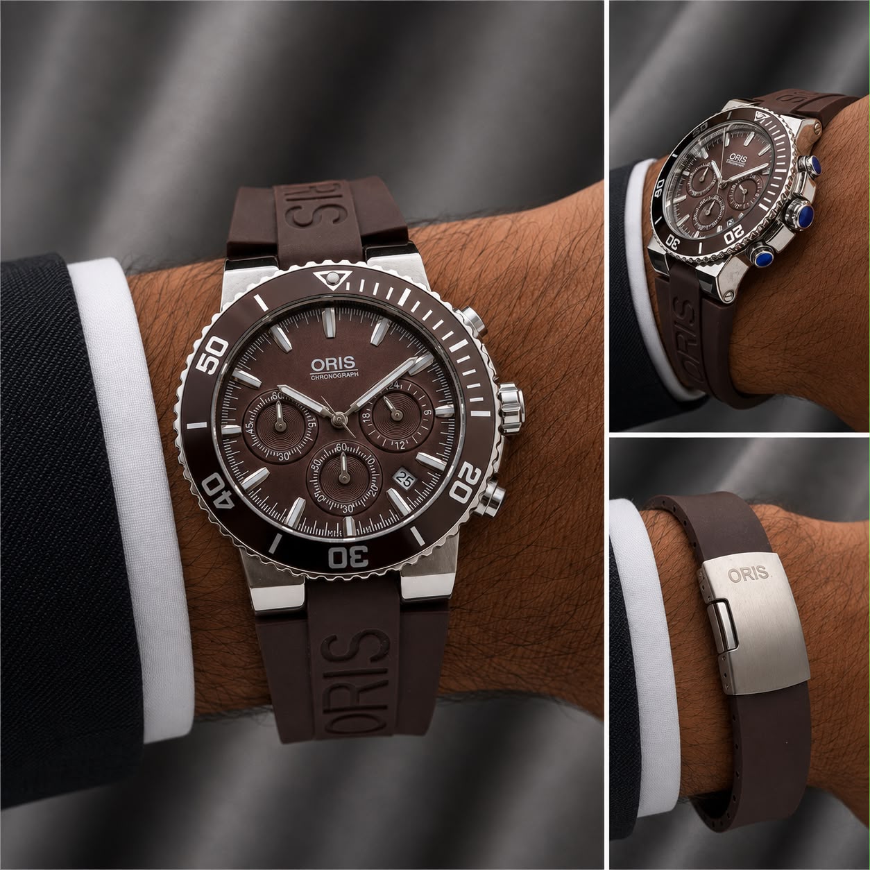 ✅ *ORIS is the Master of Materials for watches