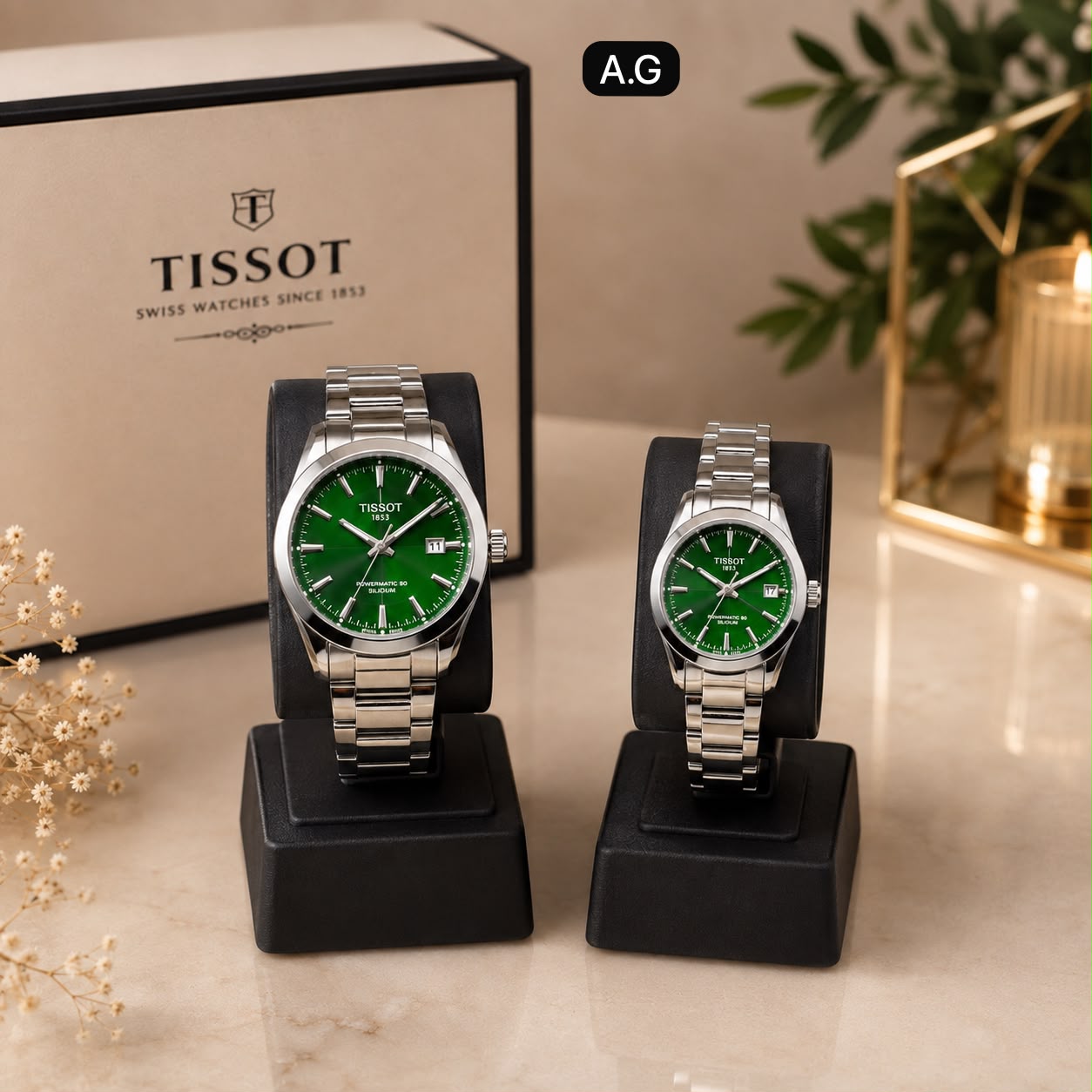 💝*TISSOT * couple watch &nbsp;stock available* 💝