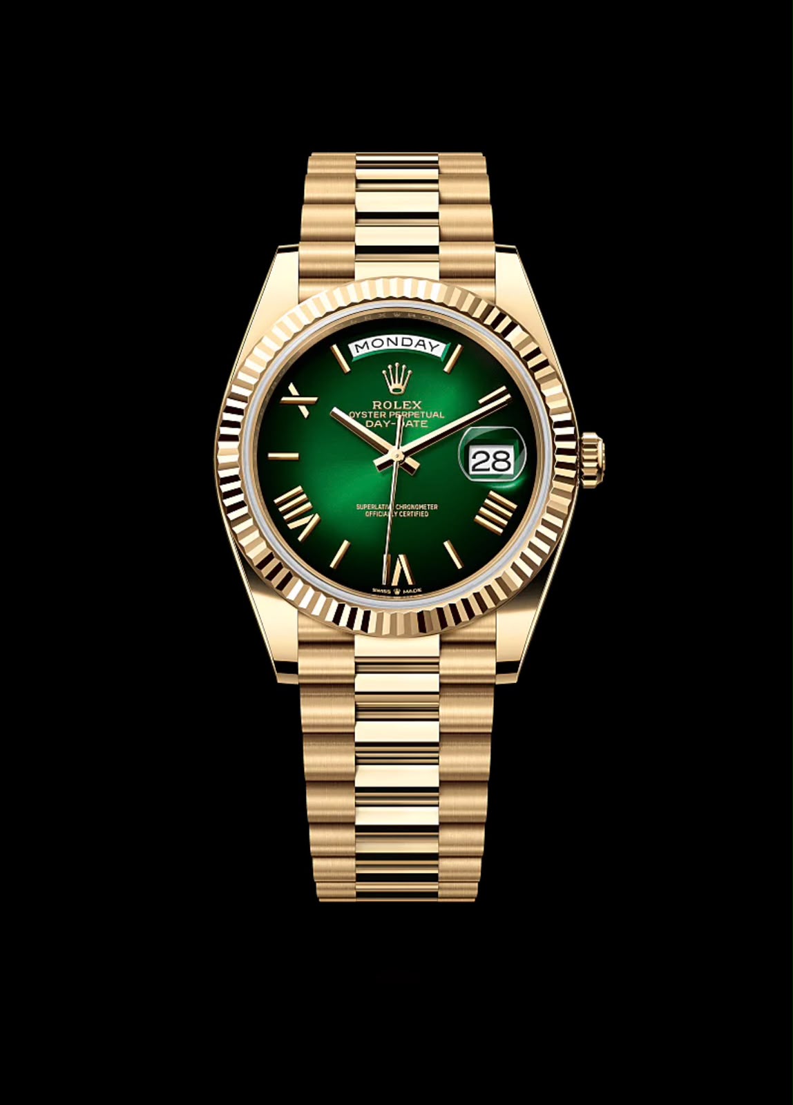 ROLEX DAY DATE ROMAN NUMBER