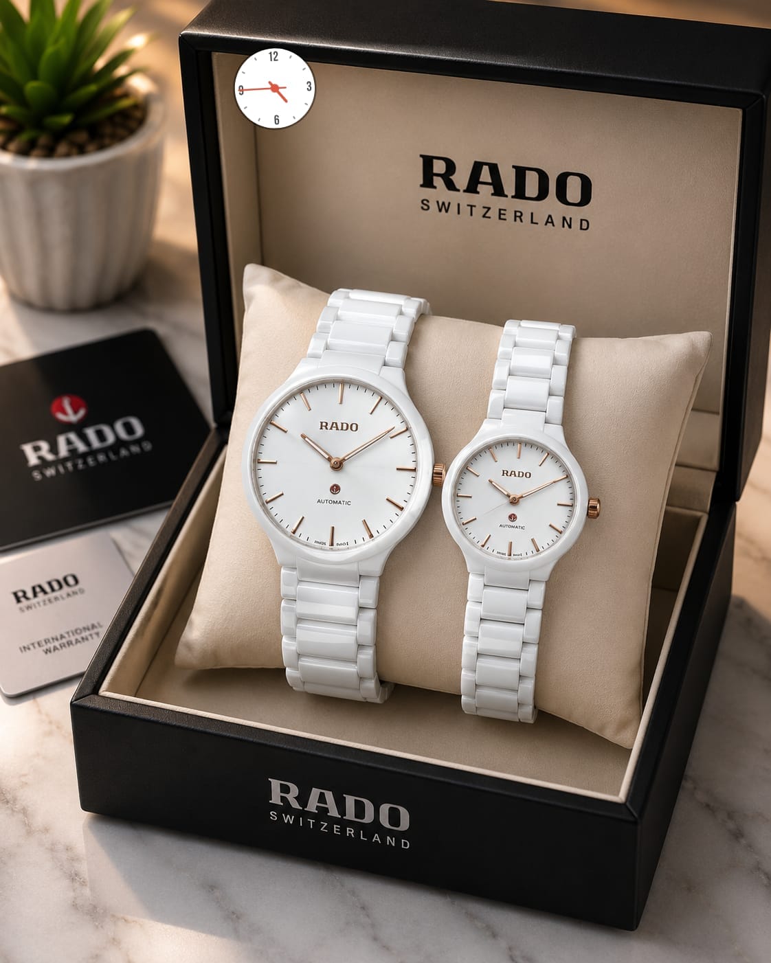 *Rado* CERAMIC&nbsp; Couple watch&nbsp; Best Quality&nbsp; New model