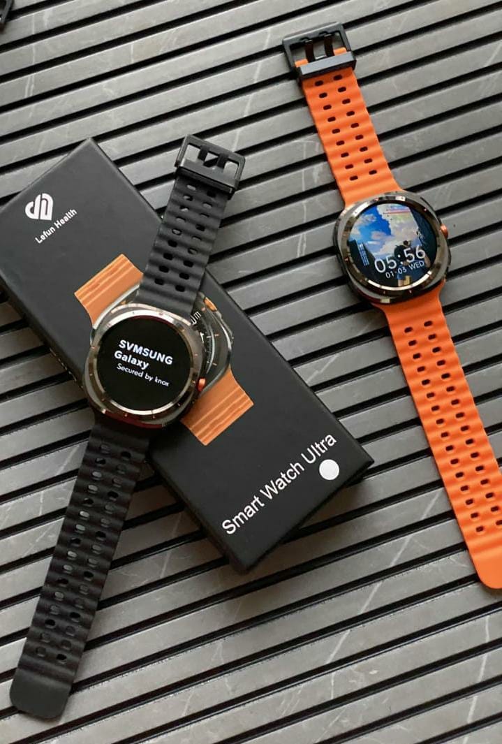 Svmsung Galaxy Watch Ultra With Logo