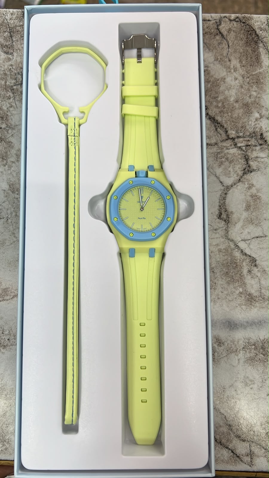 *Ap X Swatch*  *Royal pop addition*  Men’s watch