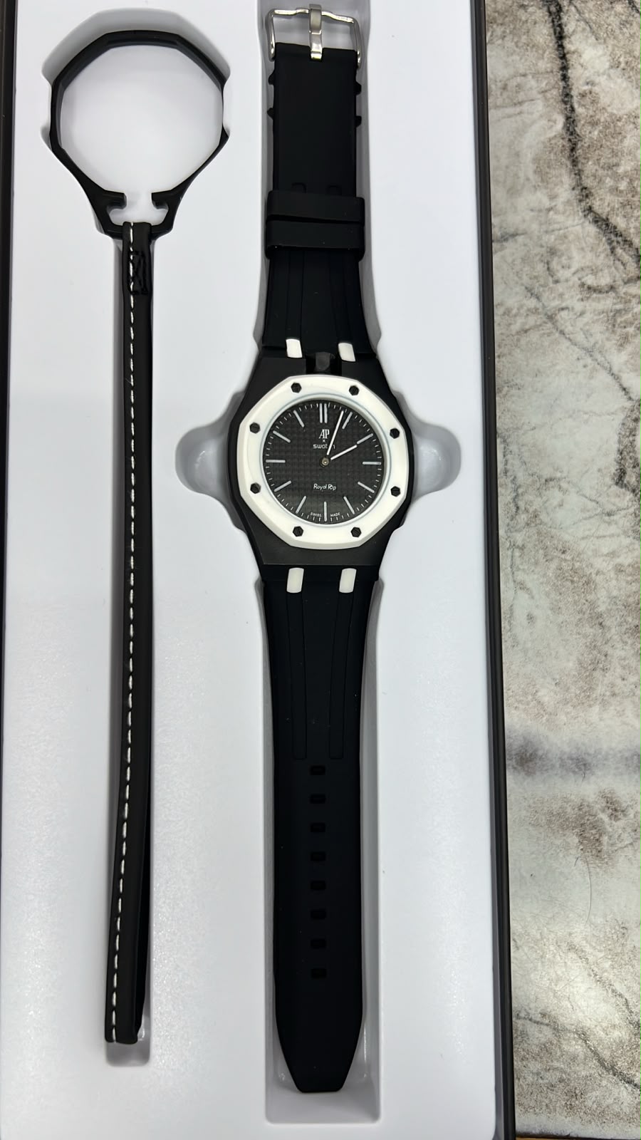 *Ap X Swatch*  *Royal pop addition*  Men’s watch