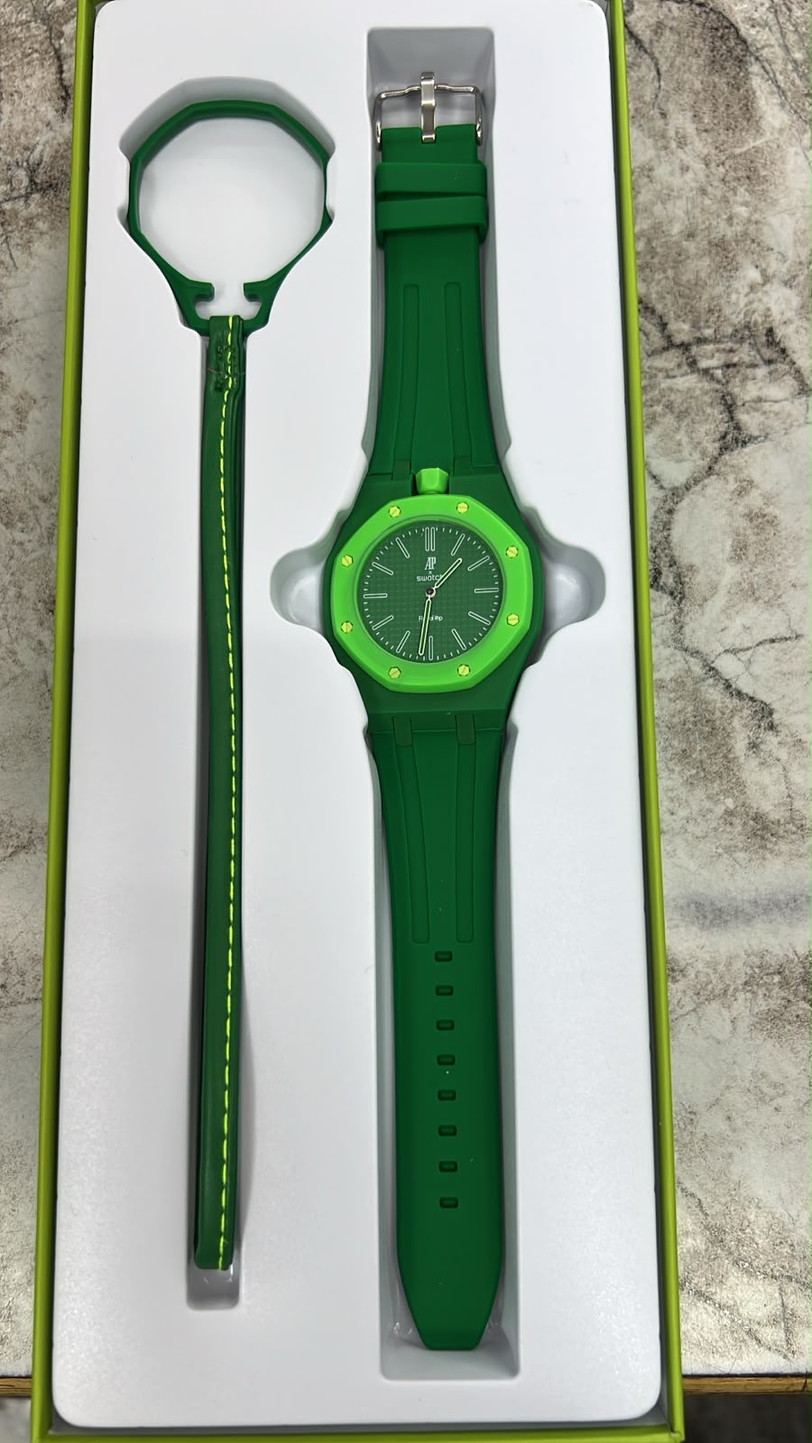 *Ap X Swatch*  *Royal pop addition*  Men’s watch