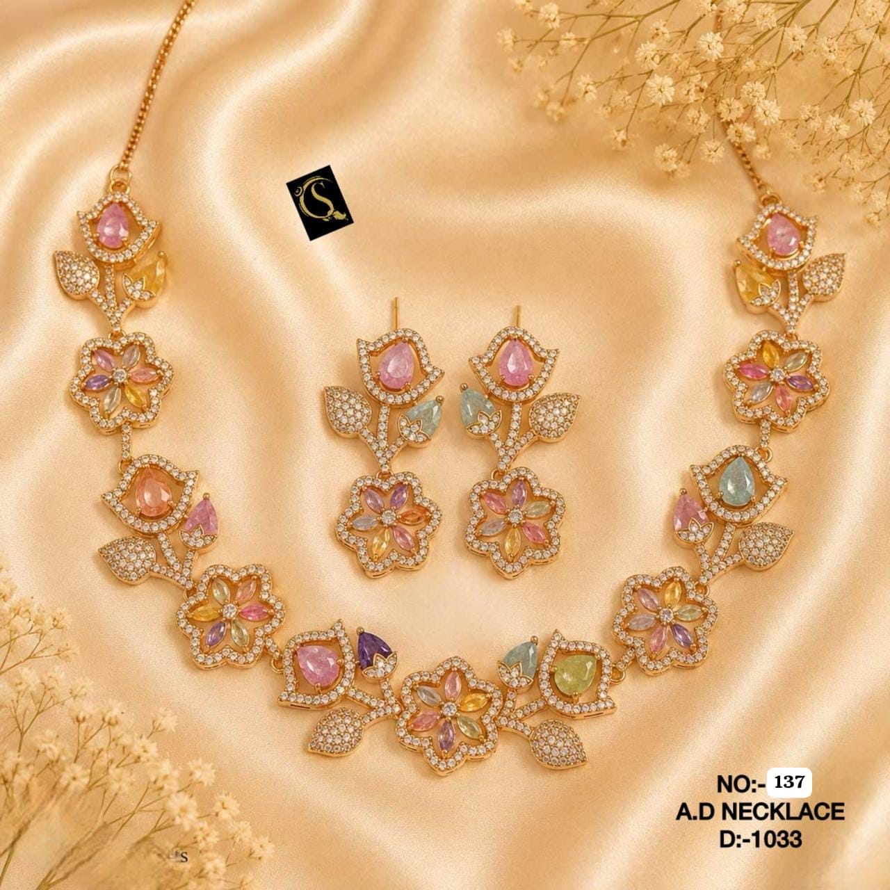 Make a statement with this gorgeous A.D. Necklace, designed for effortless elegance 🥰