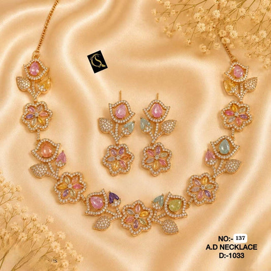 Make a statement with this gorgeous A.D. Necklace, designed for effortless elegance 🥰
