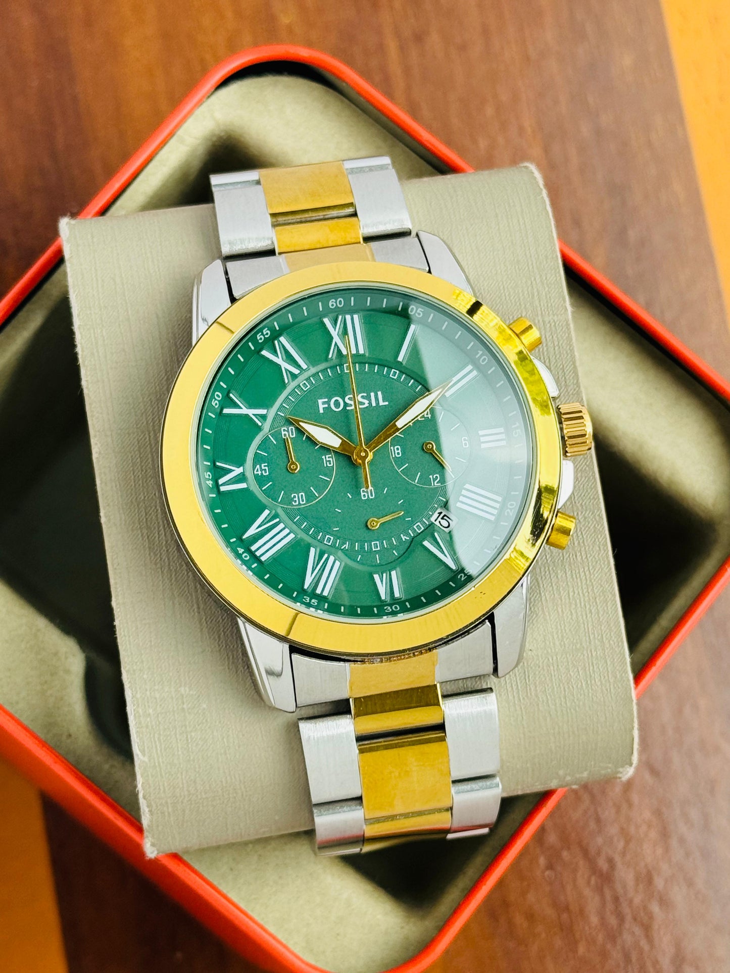 Fossil Grant Chronograph Watch (Model FS6131)*