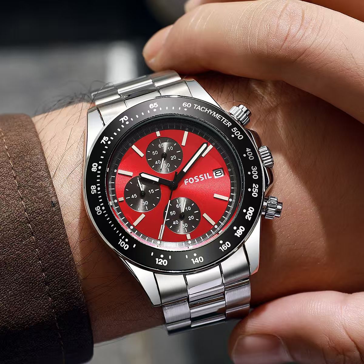 ⌚ Fossil Men’s Chronograph Watch – Battery