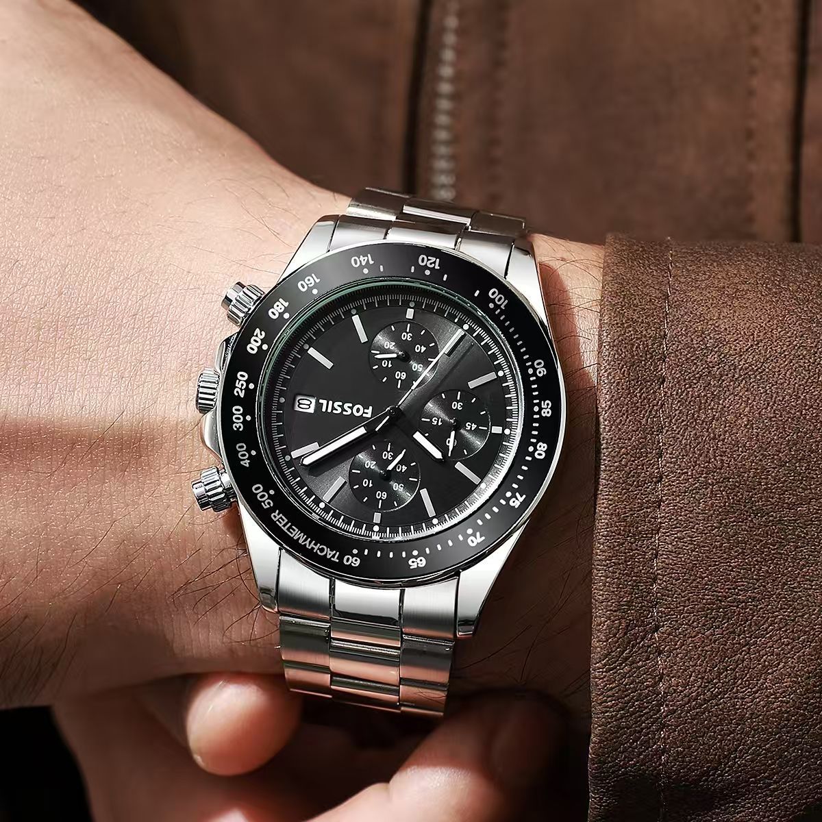 ⌚ Fossil Men’s Chronograph Watch – Battery