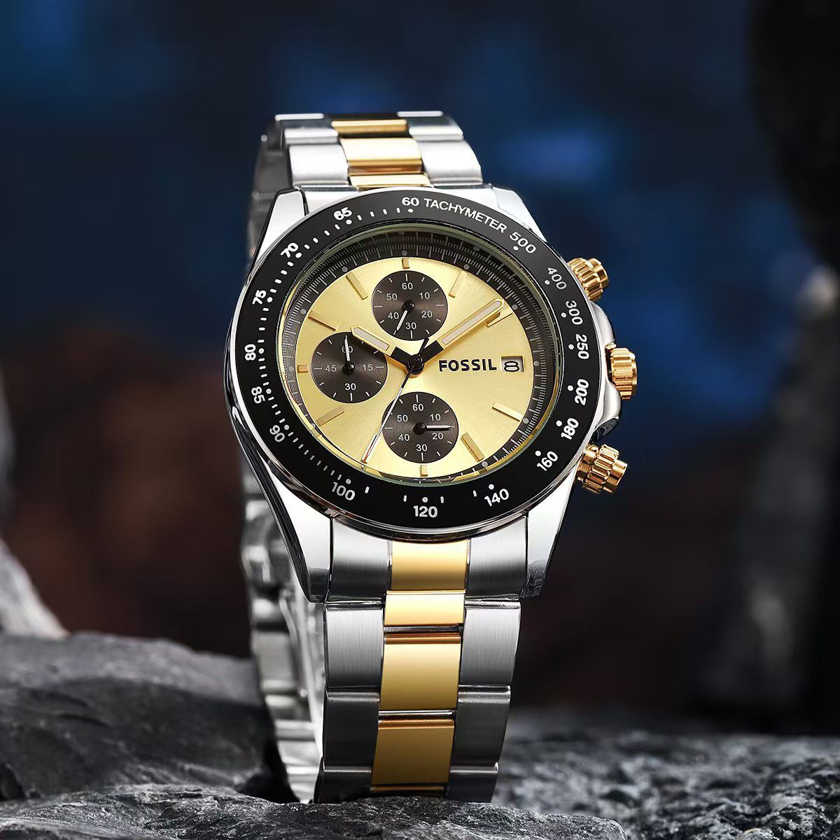 ⌚ Fossil Men’s Chronograph Watch – Battery