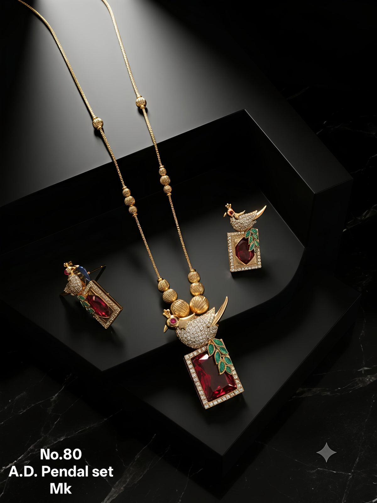 A.D. Pendant Set Elegant sparkle with a premium designer touch 🤩