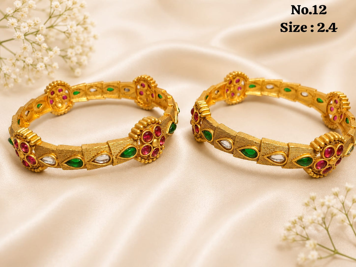 Designer Bangles A perfect blend of elegance, glamour, and modern style 😍