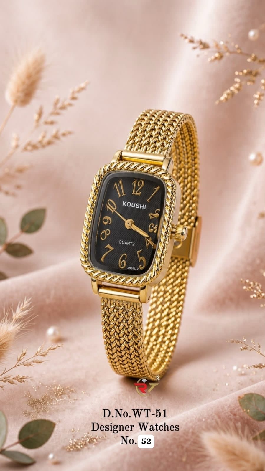 Complete your look with this gorgeous Designer Watch ⌚