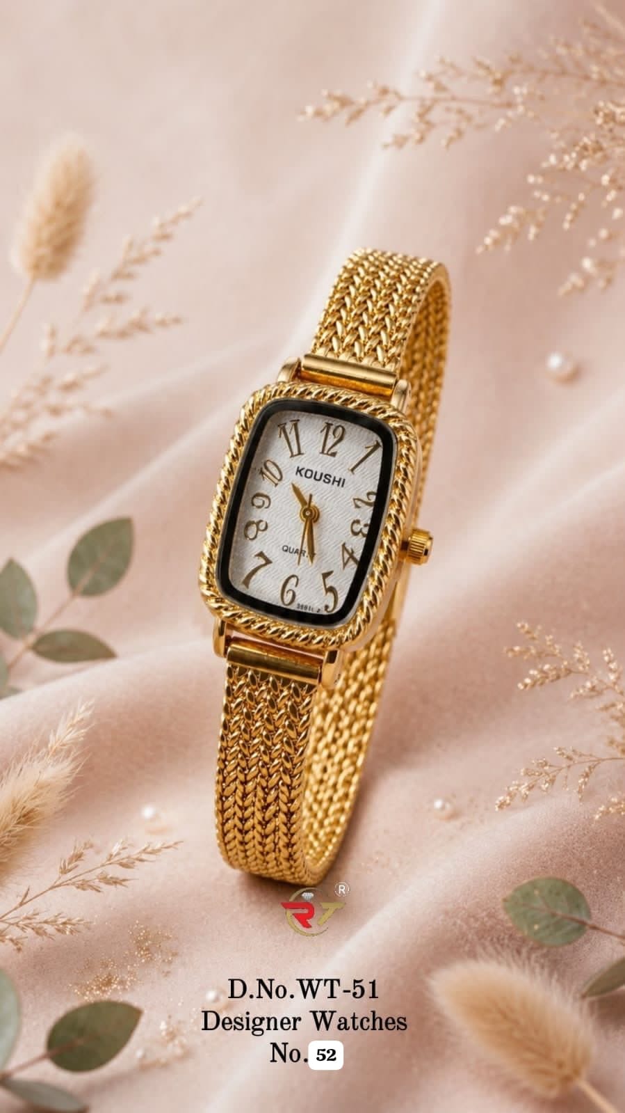 Complete your look with this gorgeous Designer Watch ⌚
