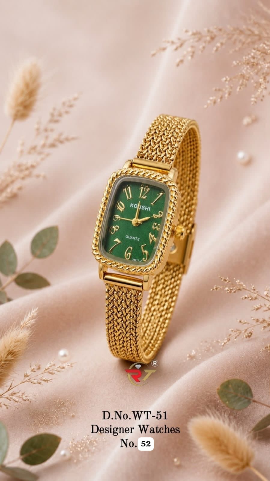 Complete your look with this gorgeous Designer Watch ⌚