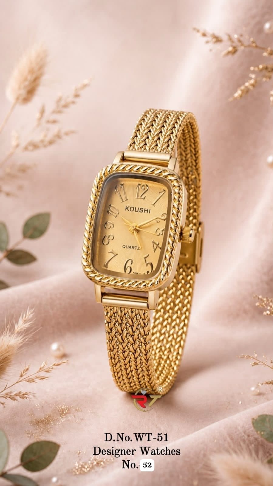 Complete your look with this gorgeous Designer Watch ⌚