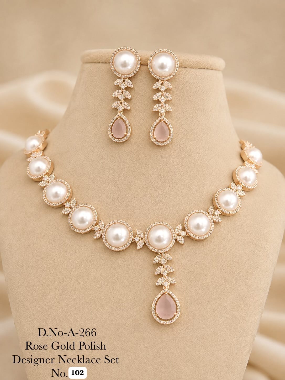 Silver Polish Designer Necklace Set Elegant, radiant, and beautifully crafted ✨