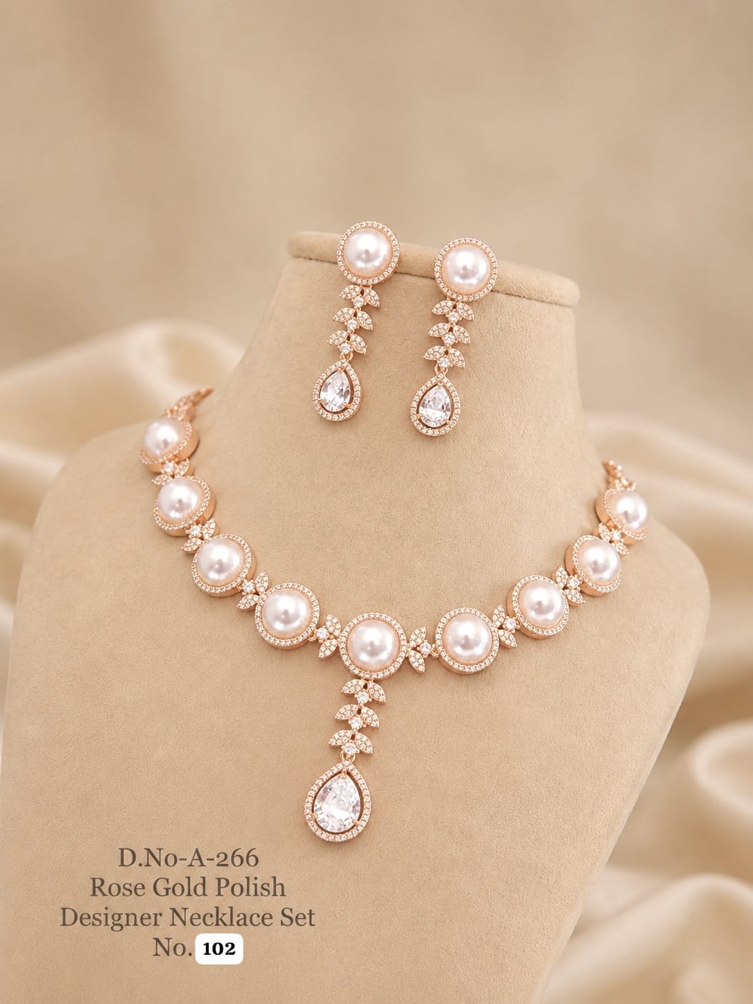 Silver Polish Designer Necklace Set Elegant, radiant, and beautifully crafted ✨