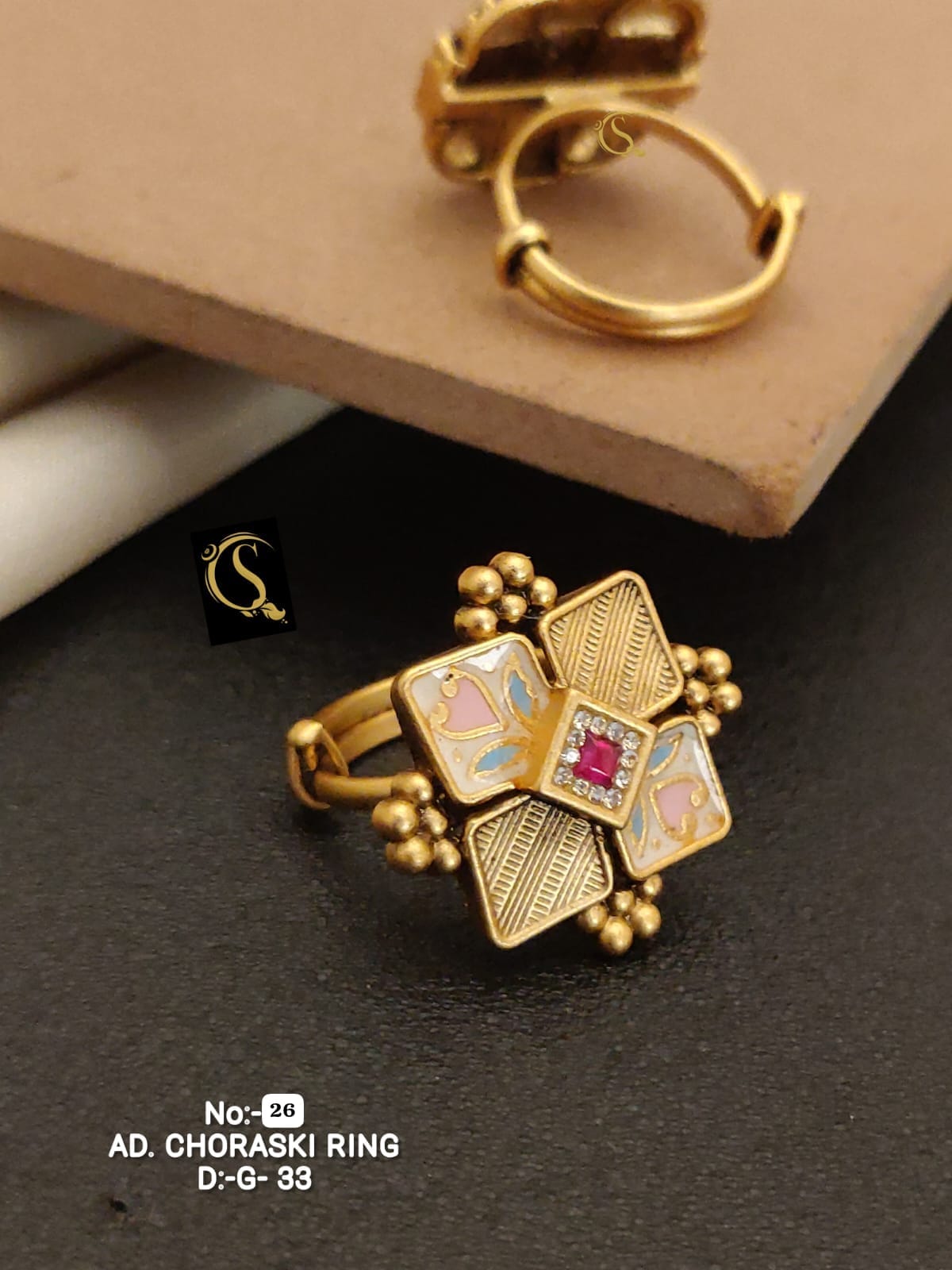 Elegant Designer Rings with a stylish and eye-catching finish 🤩