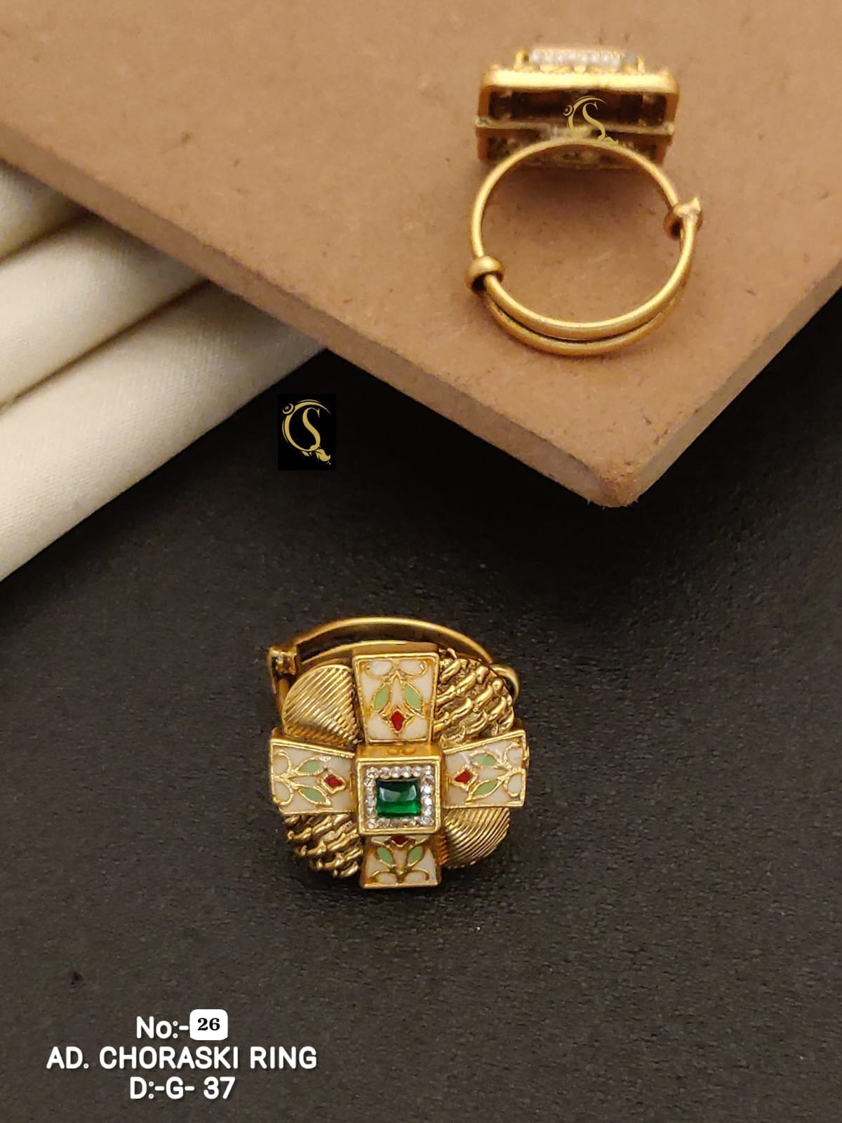 Elegant Designer Rings with a stylish and eye-catching finish 🤩