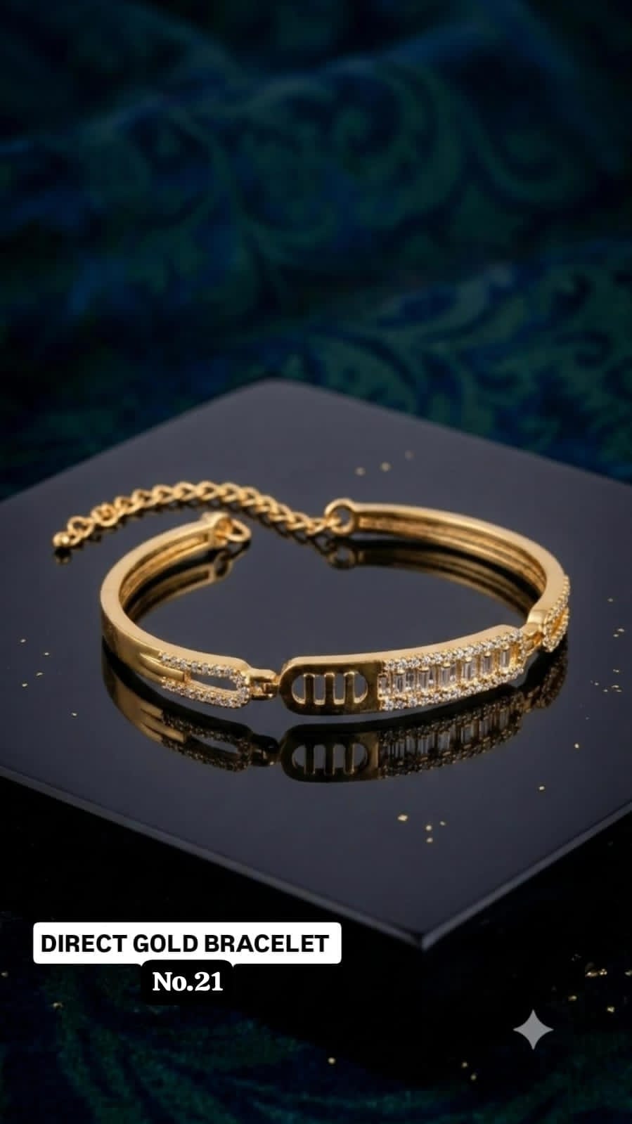 Elegant Designer Bracelet with a premium finish and timeless charm 🥰