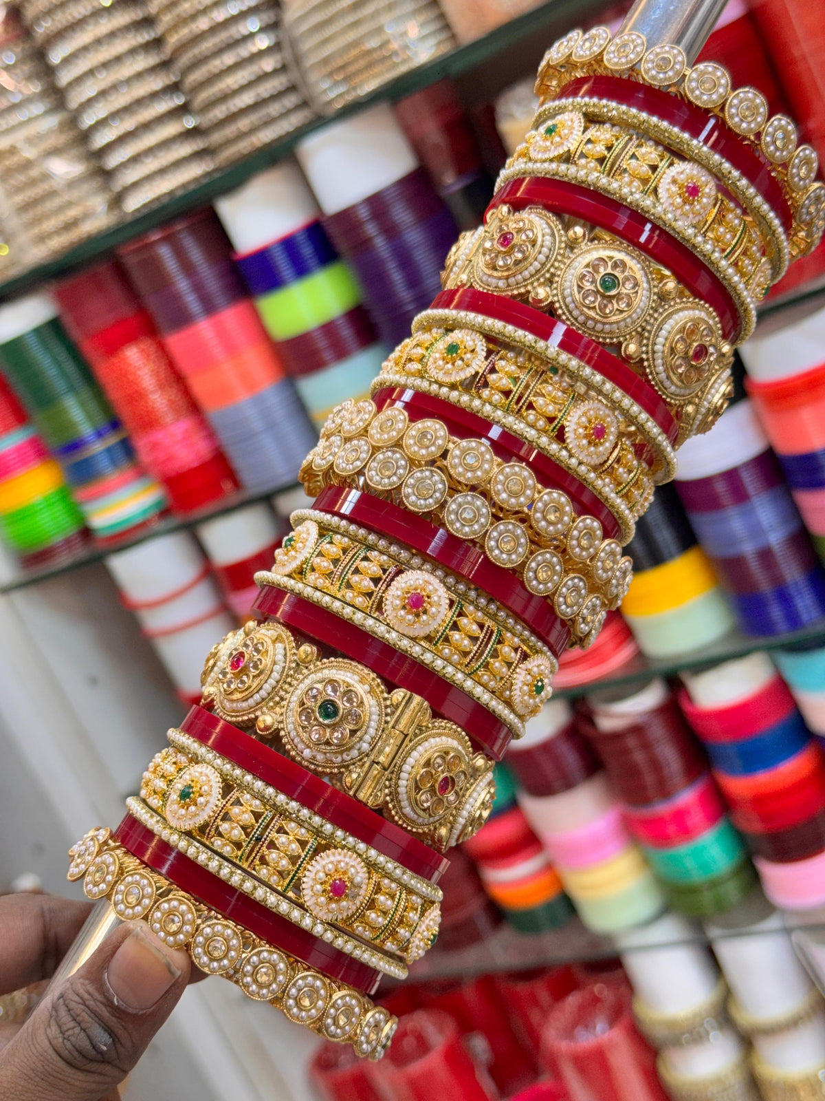 NEW RAJWADI BANGLES