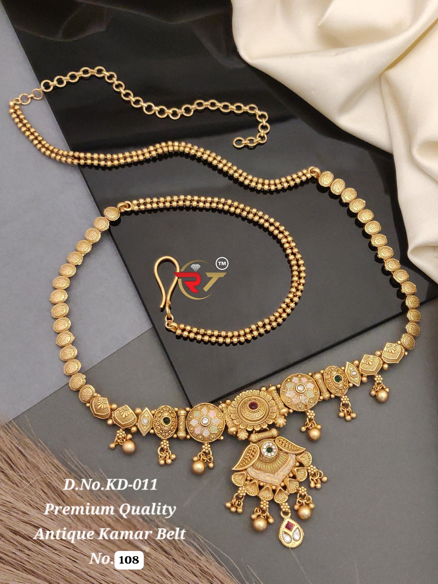 Elegant Antique Kamar Belt crafted with rich traditional detailing and royal charm 🤩