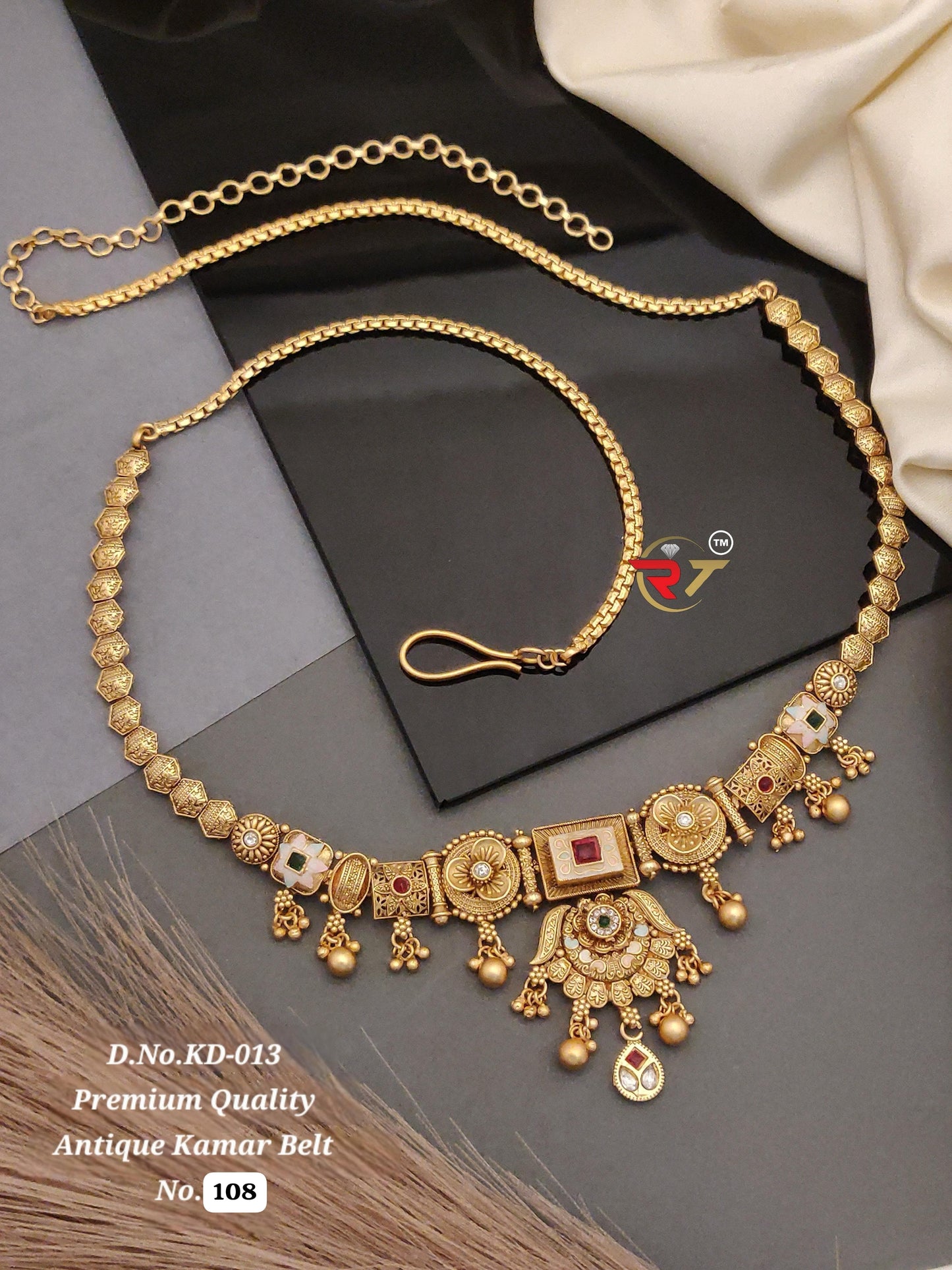 Elegant Antique Kamar Belt crafted with rich traditional detailing and royal charm 🤩