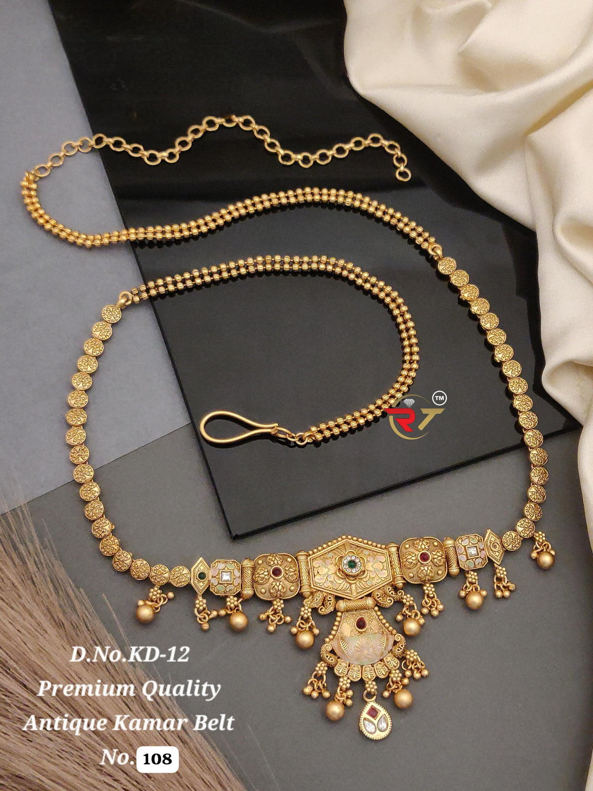 Elegant Antique Kamar Belt crafted with rich traditional detailing and royal charm 🤩