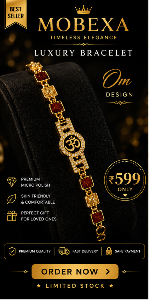 ✨ Premium Om Designer Bracelet