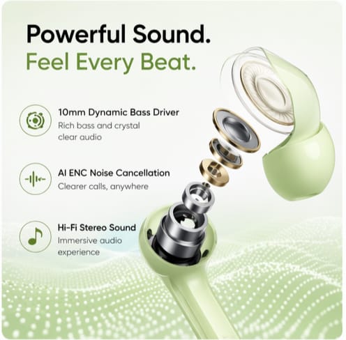 Realme Buds T110 Wireless Earbuds