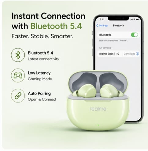 Realme Buds T110 Wireless Earbuds
