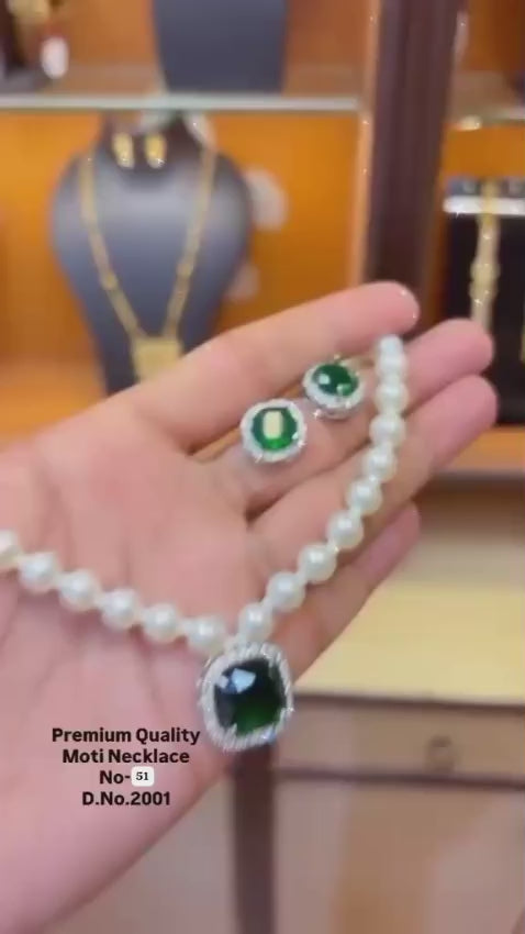 Premium Quality Moti Necklace