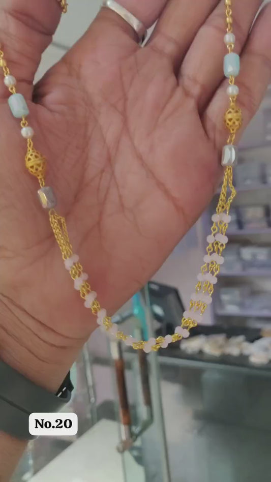 ✨ Designer Beaded Mangalsutra Necklace